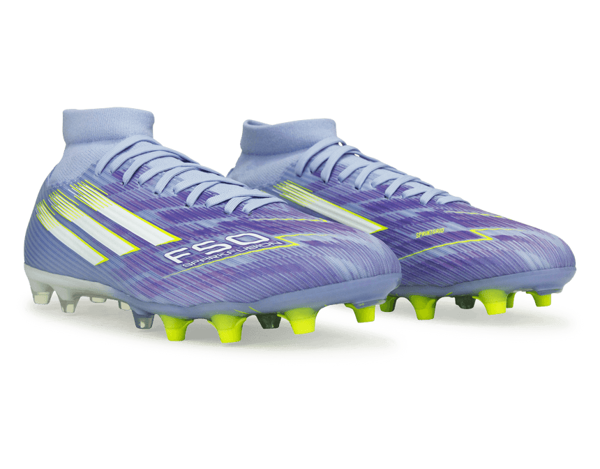 adidas Women's F50 Sparkfusion League FG/MG Violet/Lemon/Purple Together