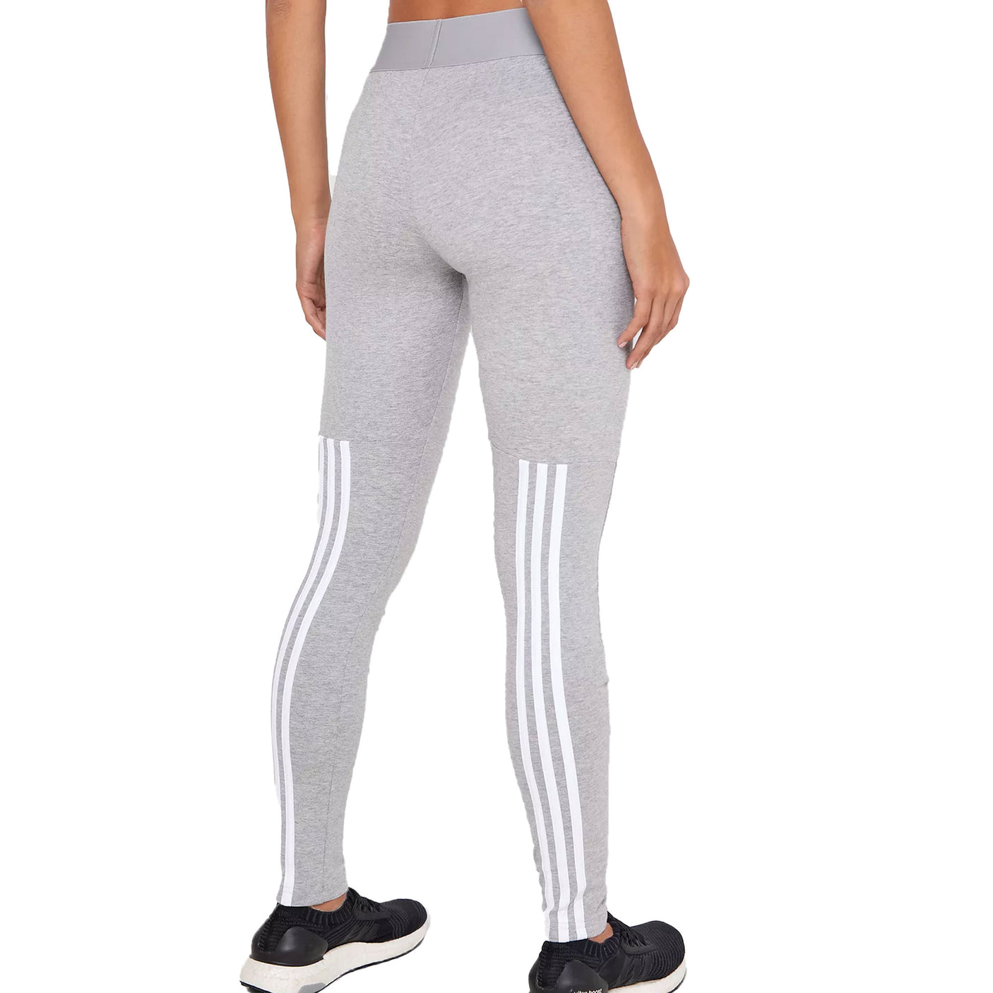 adidas Women's MH-3 Stripes Tights Heather Grey Back