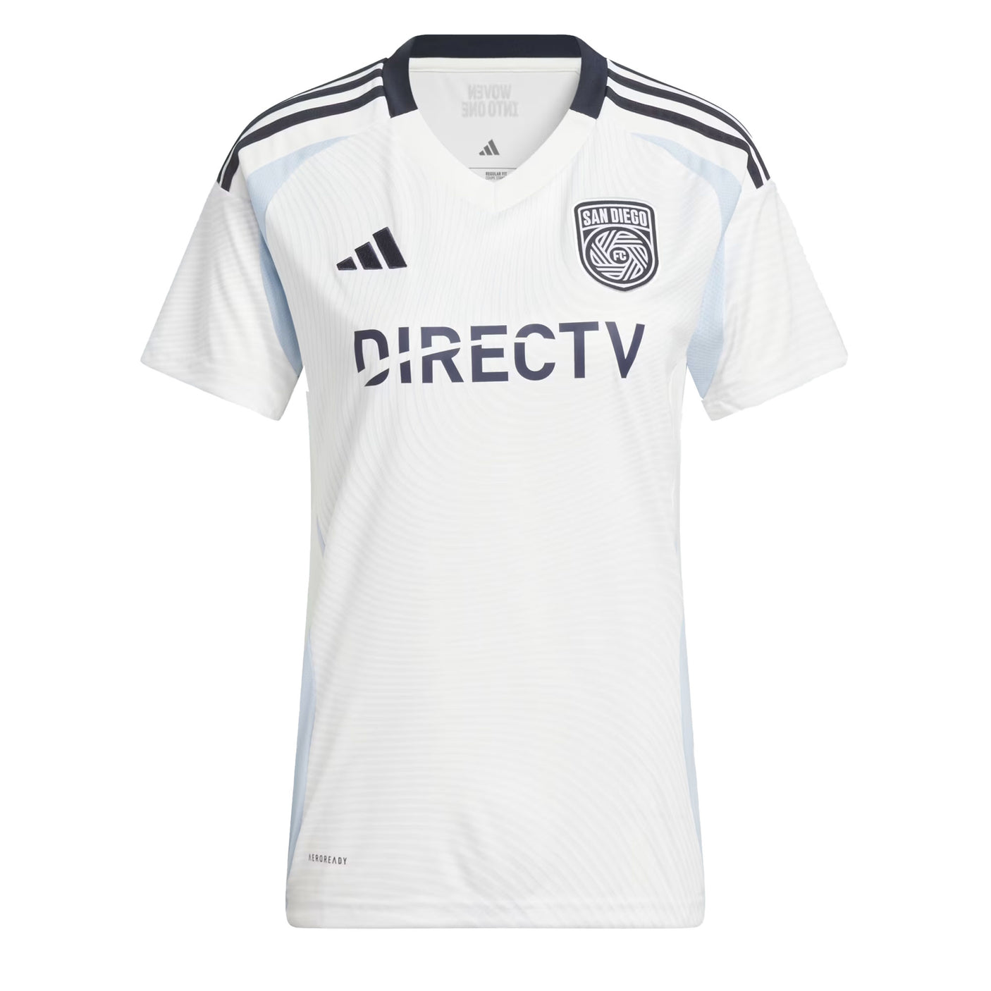 adidas Women's San Diego FC 2025/26 Away Jersey White Front