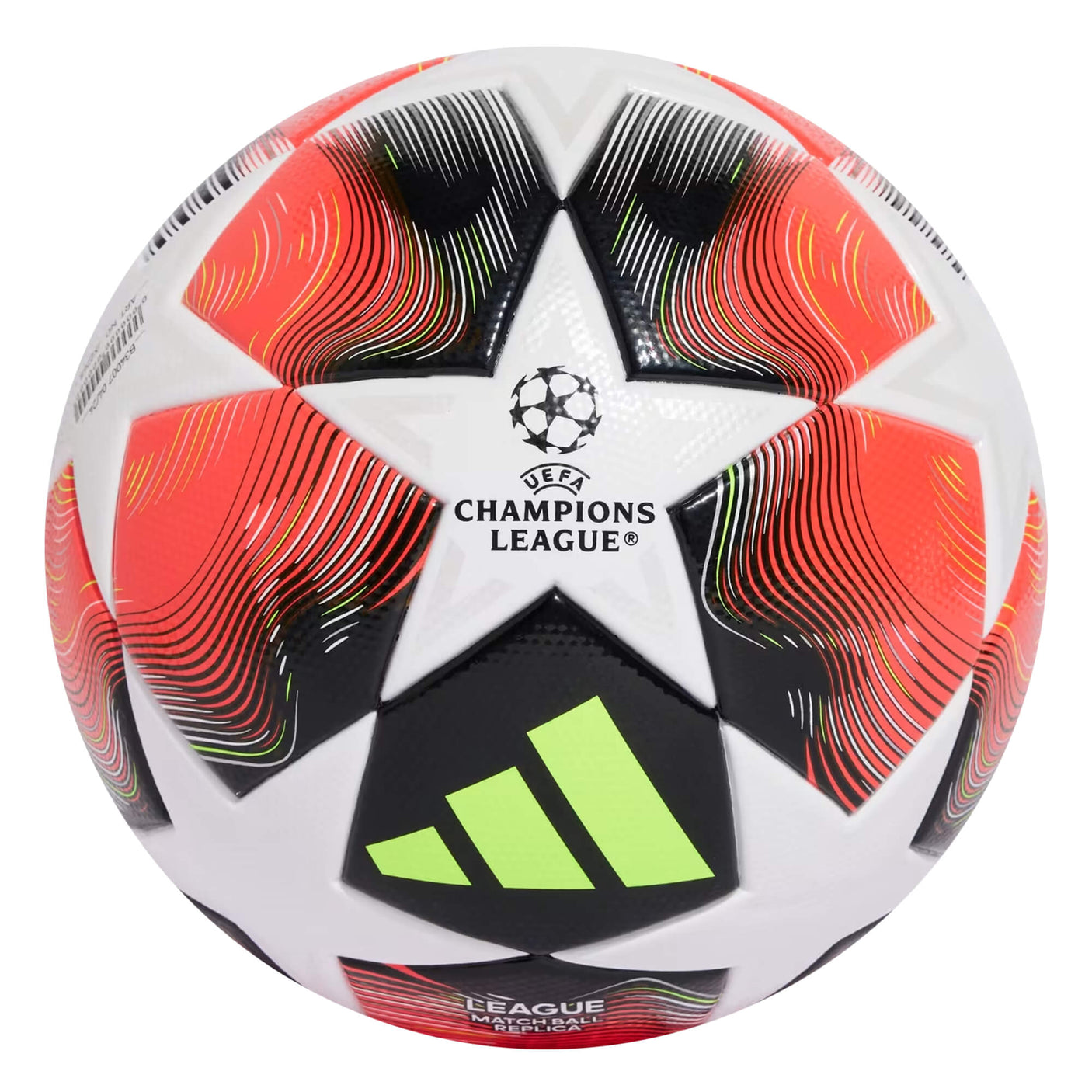 adidas UCL 2024/25 Champions League Ball White/Aurora Black/Silver Metallic