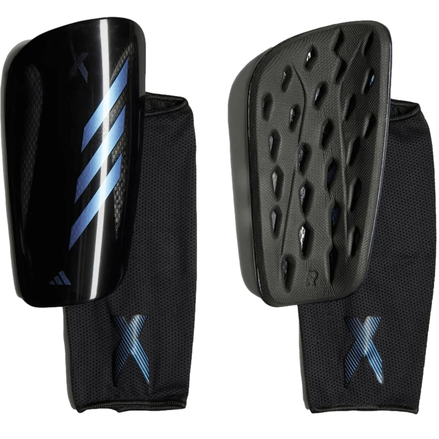 adidas X League Shin Guards Black Both