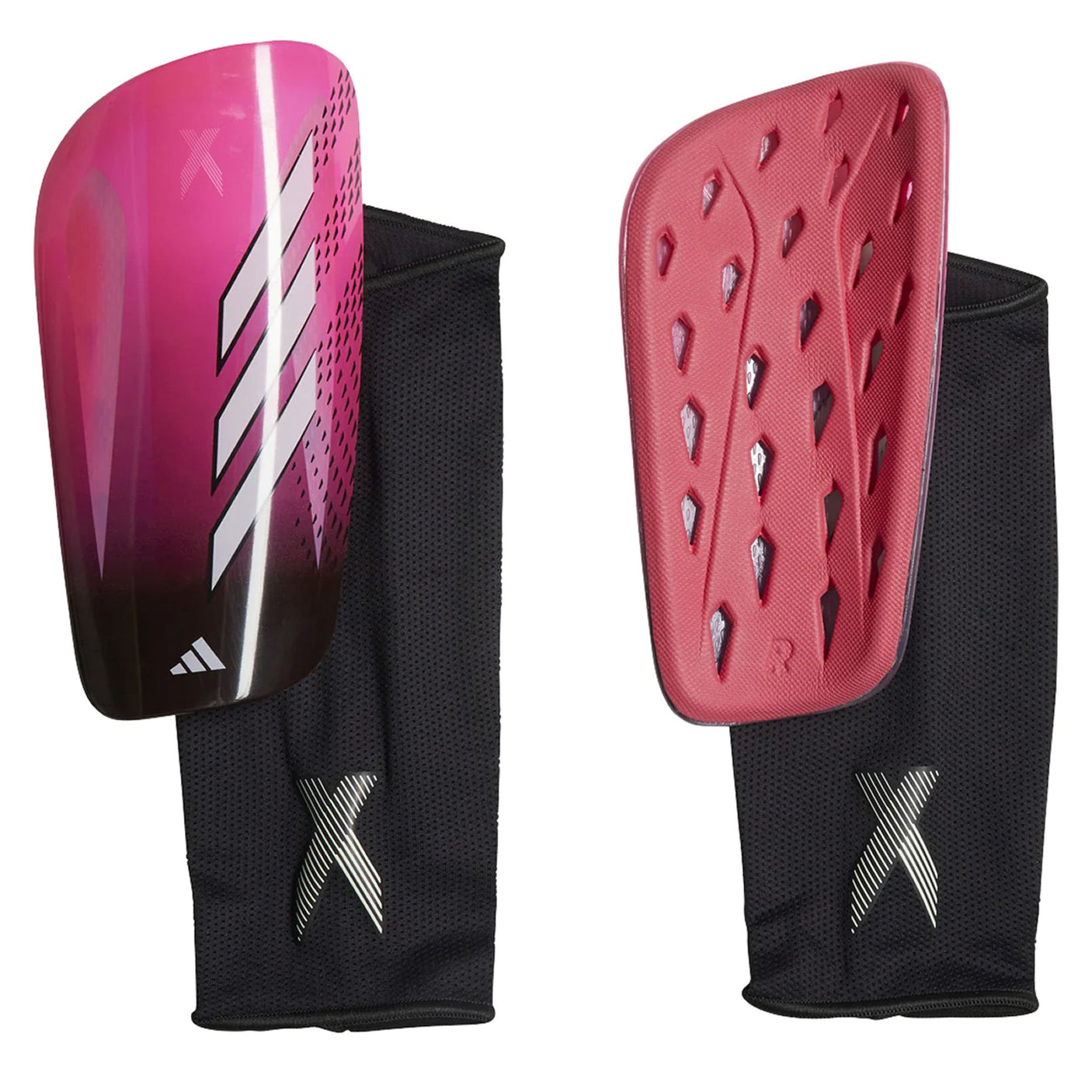 adidas X SpeedPortal League Shin Guards Pink Both