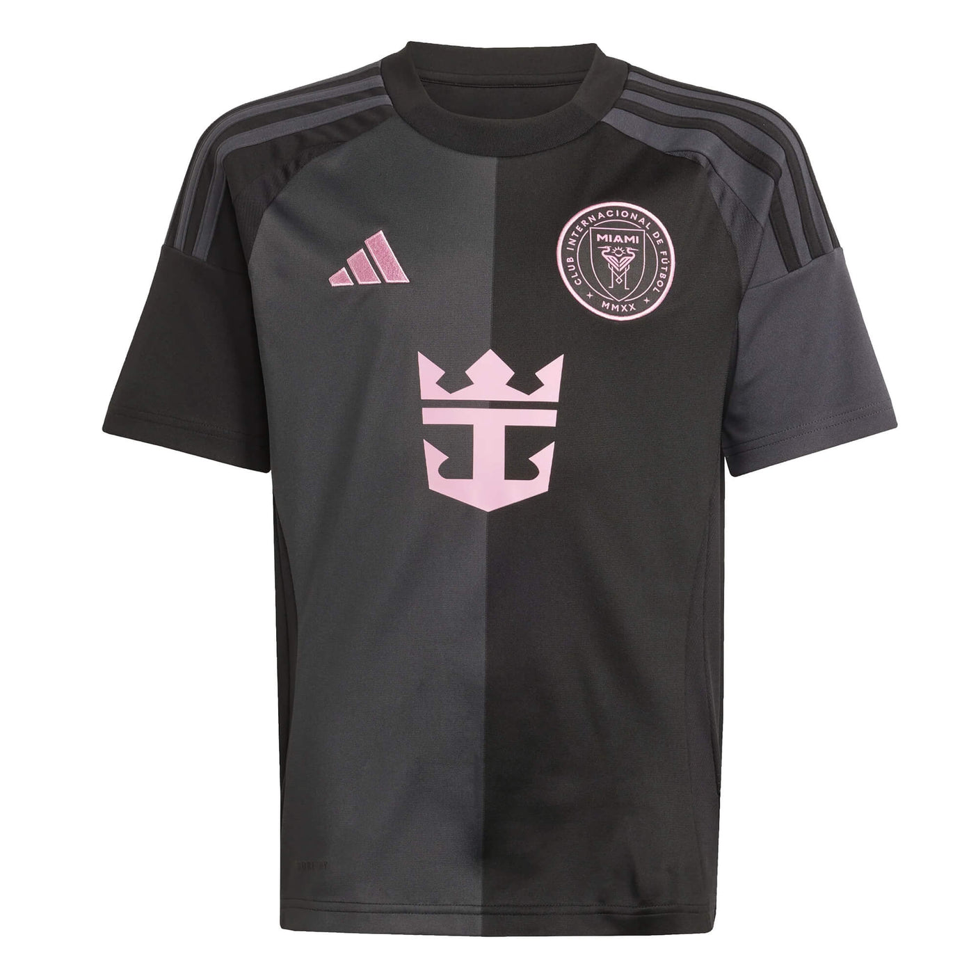 adidas Kids Inter Miami 2025/26 Away Jersey w/ Messi #10 Printing Front