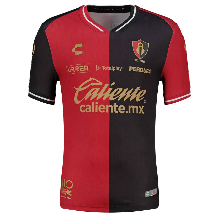 Charly Atlas Men's Home Authentic 2026/27 Jersey Red Front