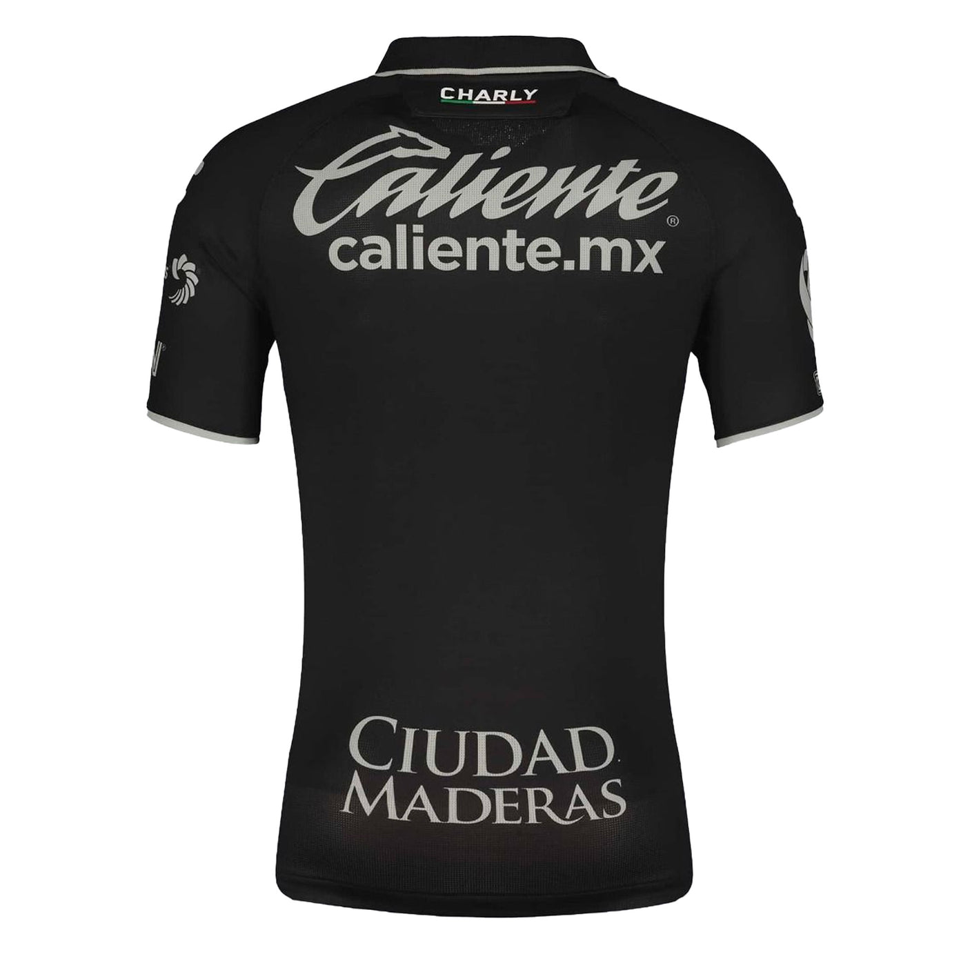 Charly Men's Leon 2023/24 Away Jersey Black/Grey Back