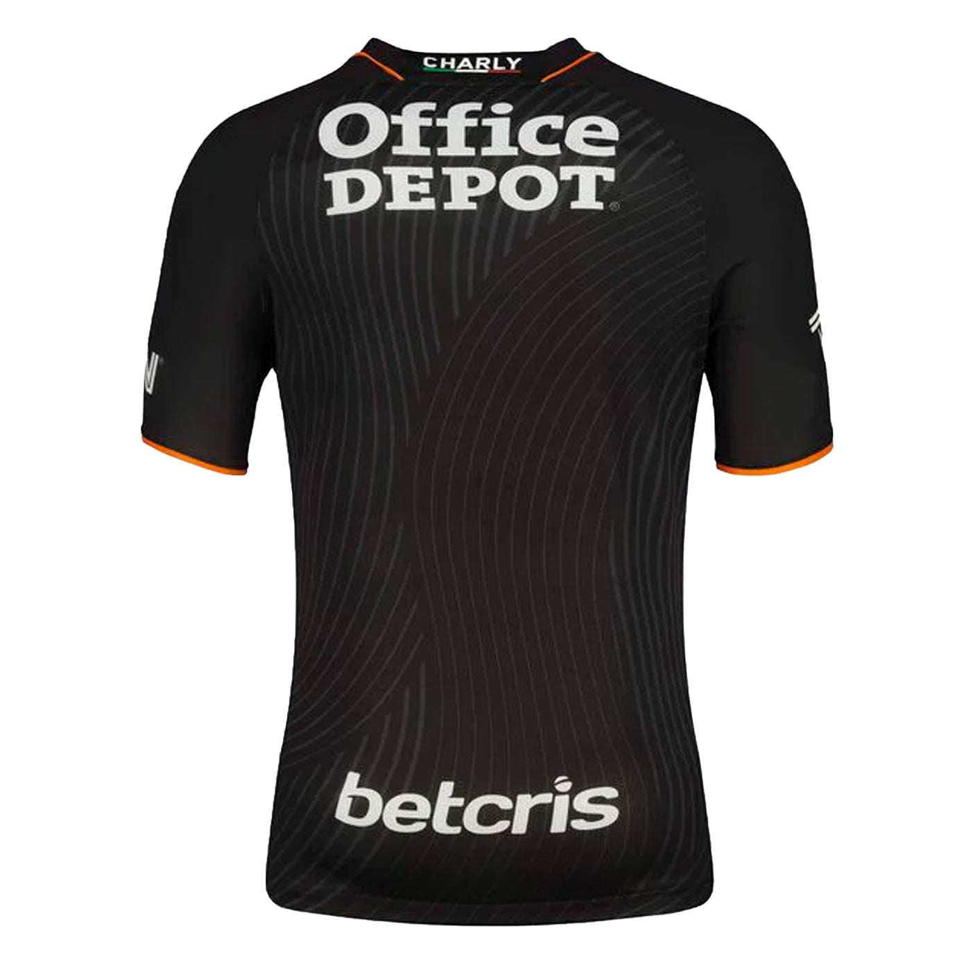 Charly Men's Pachuca 2023/24 Away Jersey Black/White Back