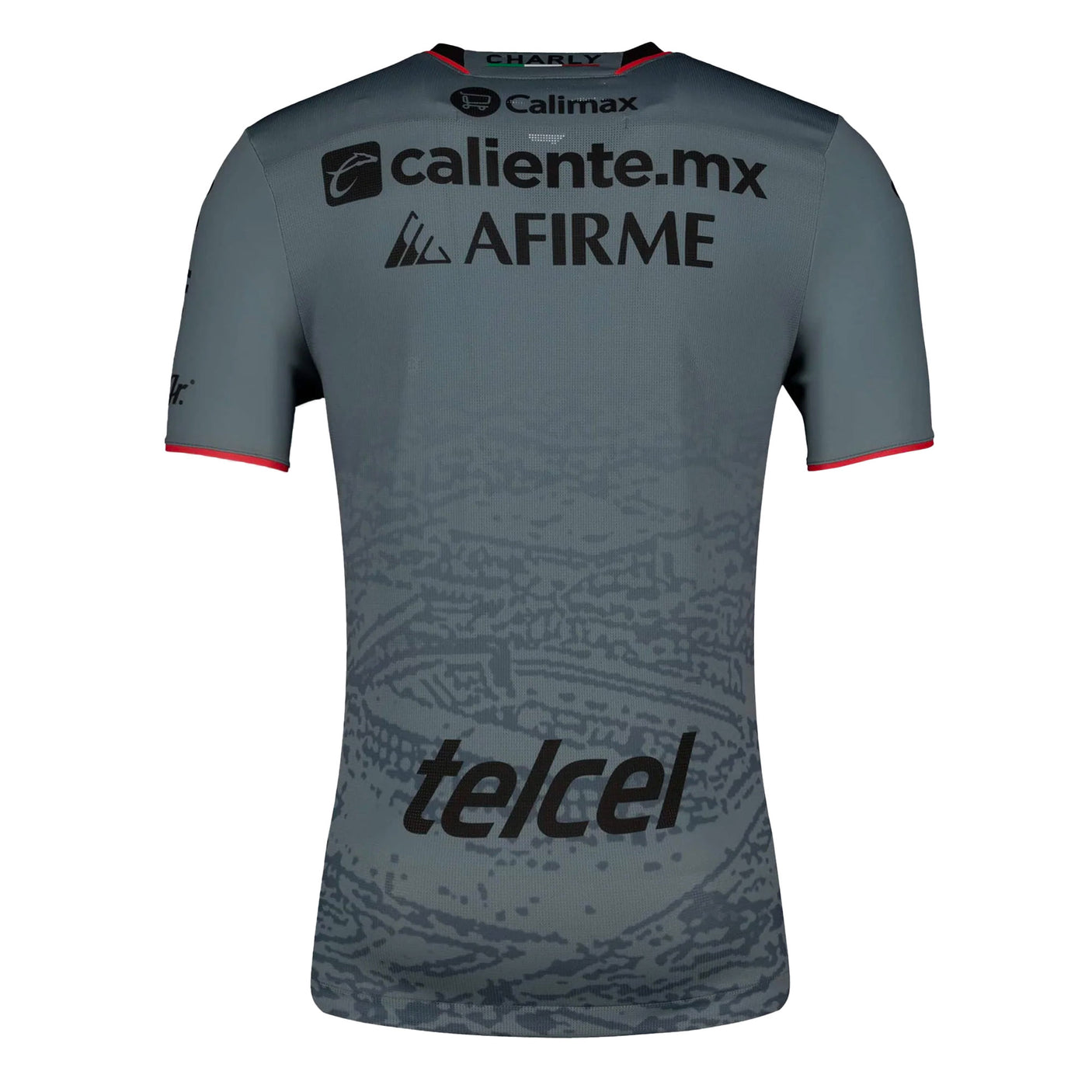 Charly Men's Xolos De Tijuana 2023/24 Away Jersey Grey/Black Back