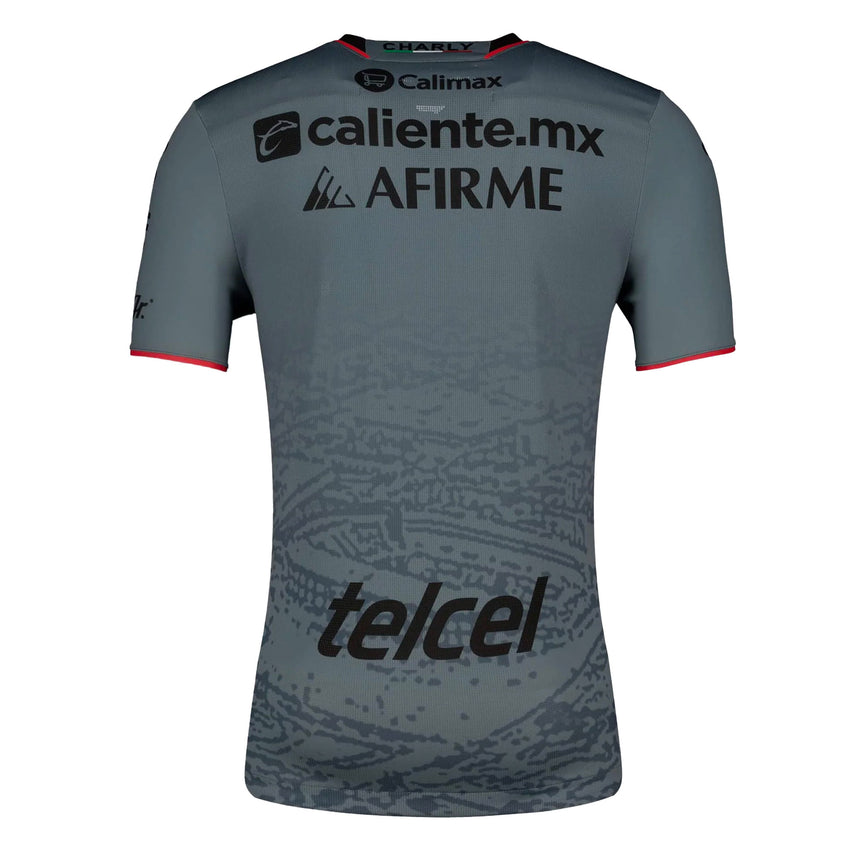 Charly Men's Xolos De Tijuana 2023/24 Away Jersey Grey/Black Back