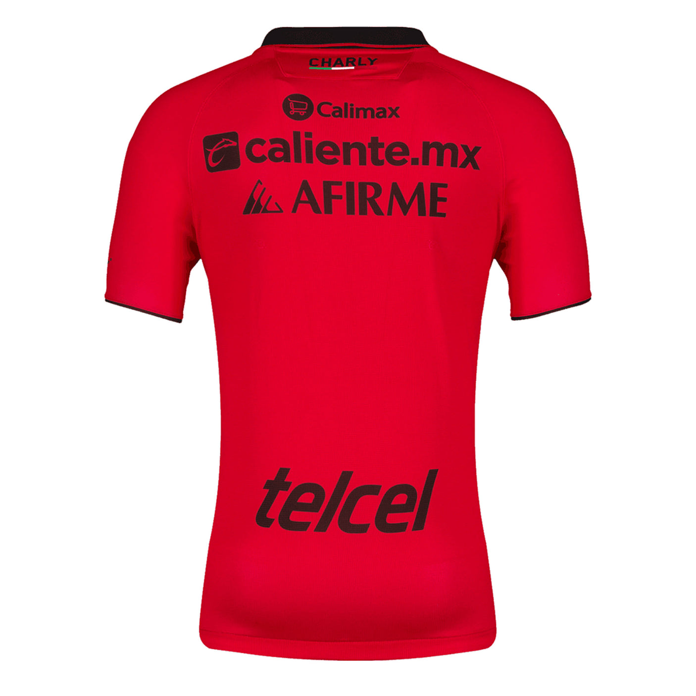 Charly Men's Xolos De Tijuana 2023/24 Home Jersey Red/Black Back