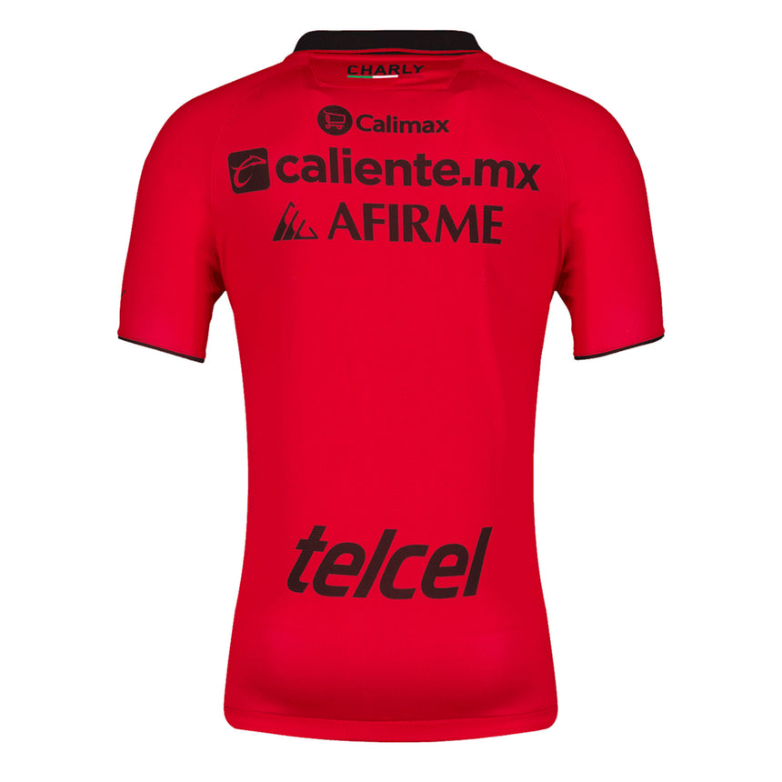 Charly Men's Xolos De Tijuana 2023/24 Home Jersey Red/Black Back