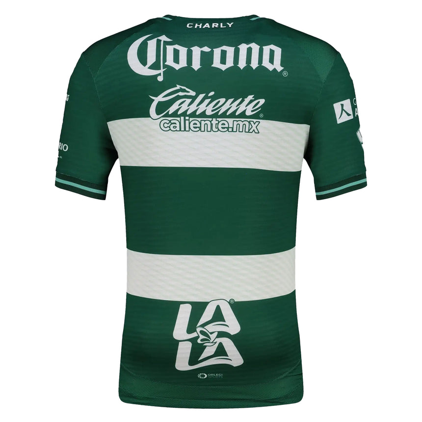 Charly Santos Laguna Men's Home Authentic 2026/27 Jersey Green Back