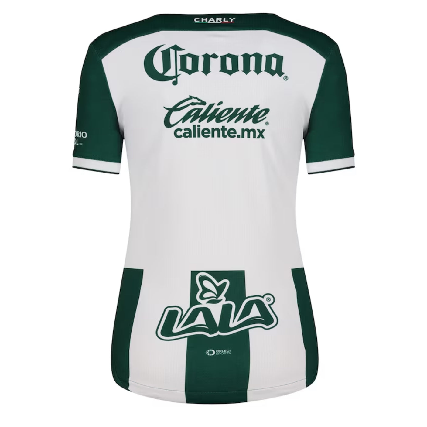 Charly Women's Santos Laguna 2024/25 Authentic Home Jersey White/Green Back
