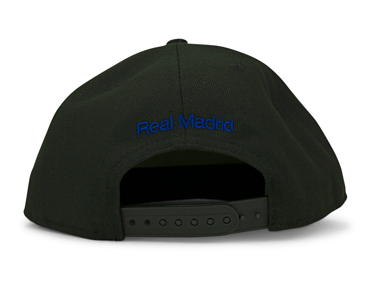 Fan Ink Real Madrid Snapback Hat Black/Gold Back