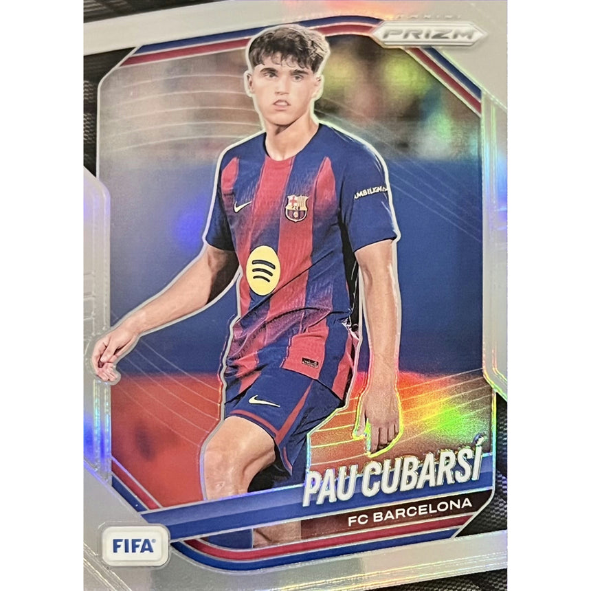 2025-26 Prizm FIFA Soccer Silver Prizm Pau Cubarsi FC Barcelona
