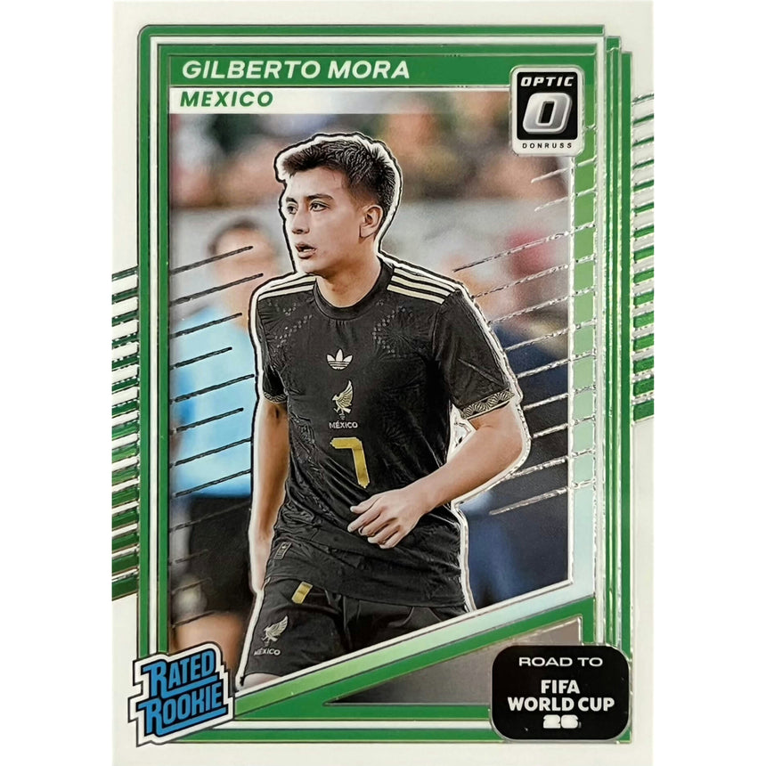 2026 Road to FIFA World Cup 26 Gilberto Mora OPTIC RATED ROOKIE Mexico