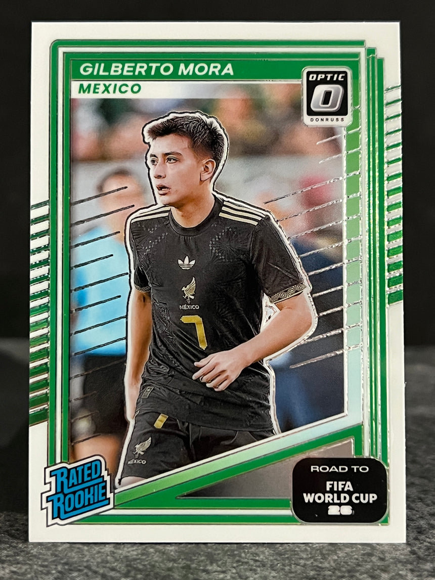 2026 Road to FIFA World Cup 26 Gilberto Mora OPTIC RATED ROOKIE Mexico