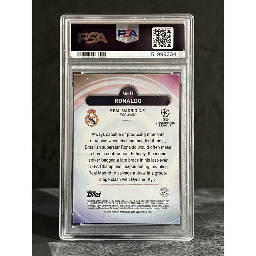 2024-25 Topps Merlin UCC Ronaldo Ageless Alchemy Real Madrid C.F. 08/10