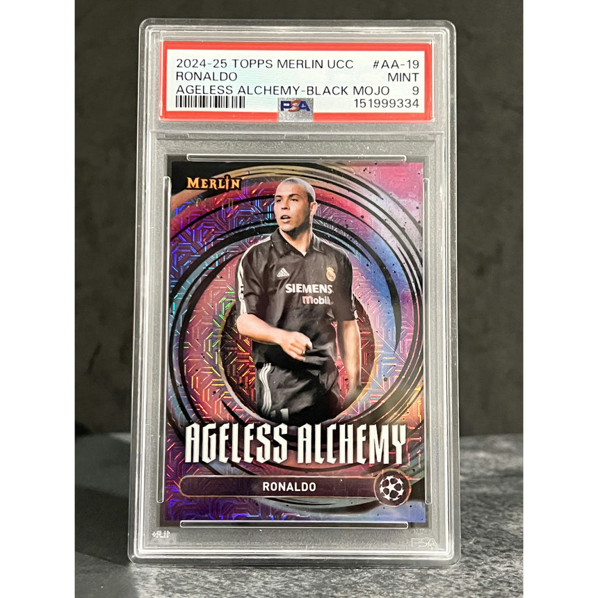 2024-25 Topps Merlin UCC Ronaldo Ageless Alchemy Real Madrid C.F. 08/10