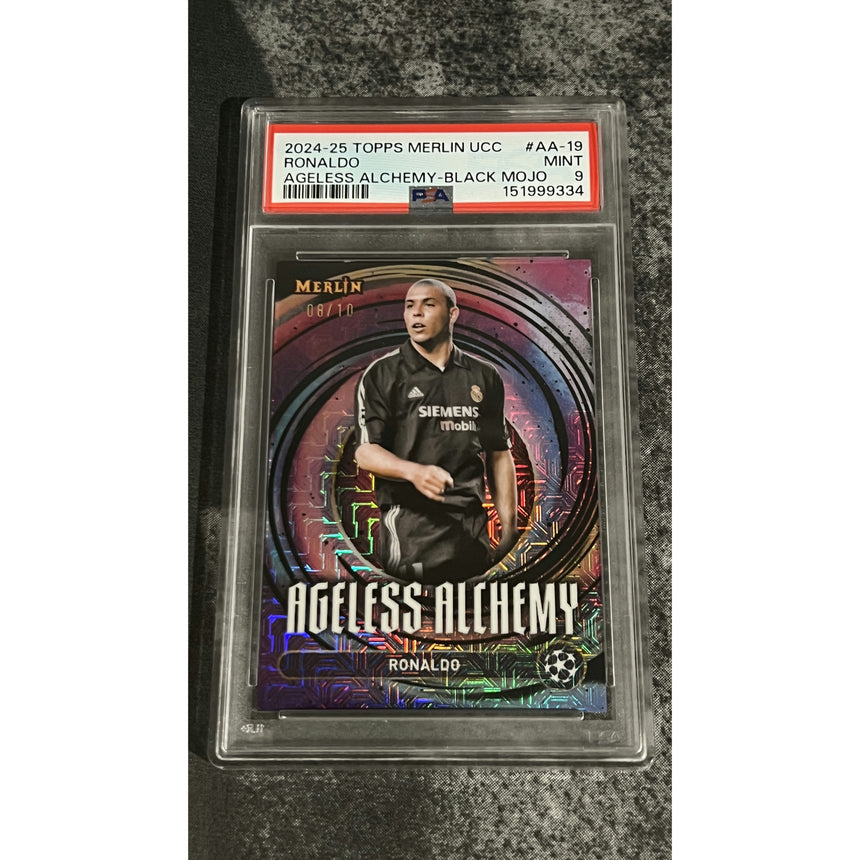 2024-25 Topps Merlin UCC Ronaldo Ageless Alchemy Real Madrid C.F. 08/10