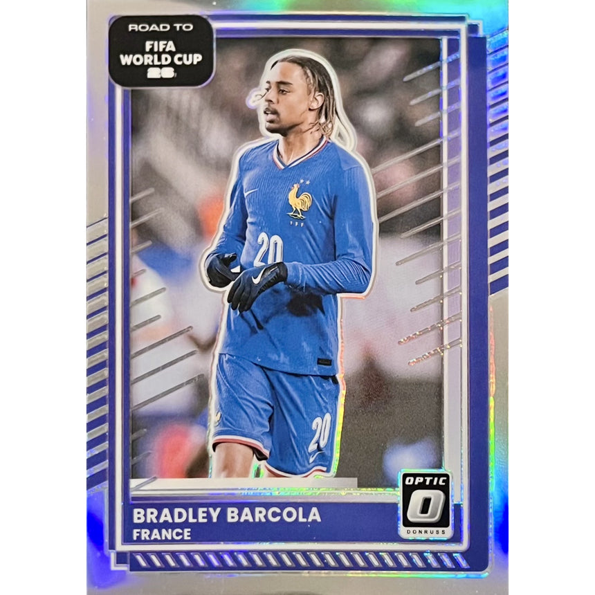 2025-26 Road to FIFA World Cup 26 OPTIC Prizm Bradley Barcola France