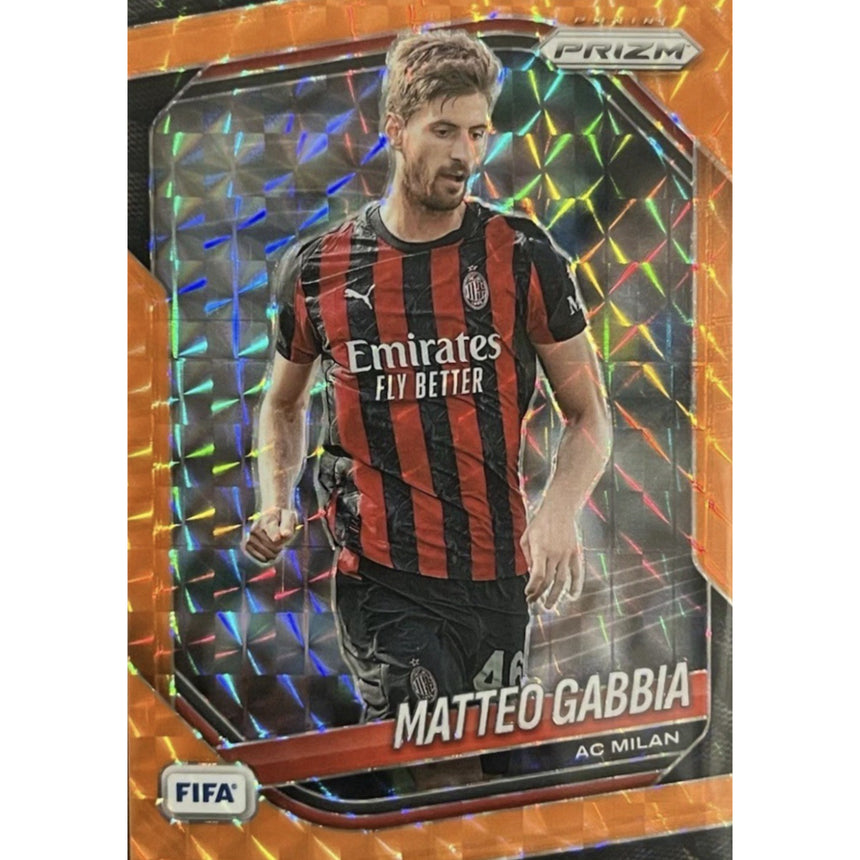 2025-26-panini-prizm-fifa-matteo-gabbia-orange-mosaic-prizm-299-ac-milan-front