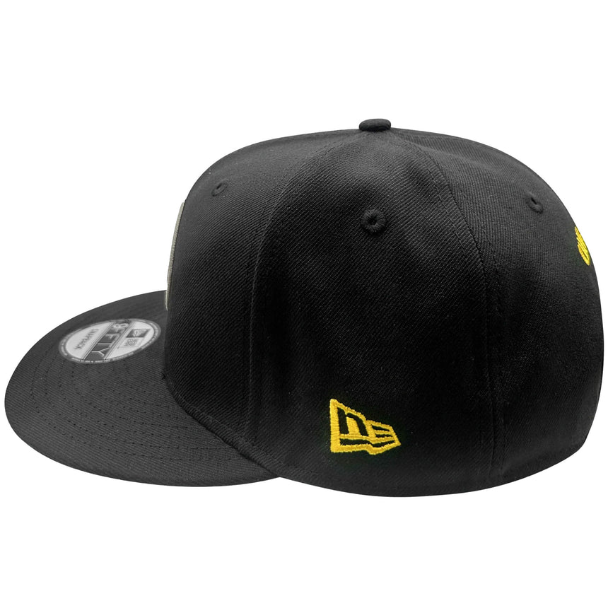 New Era Club America 9Fifty Snapback Cap Black Side