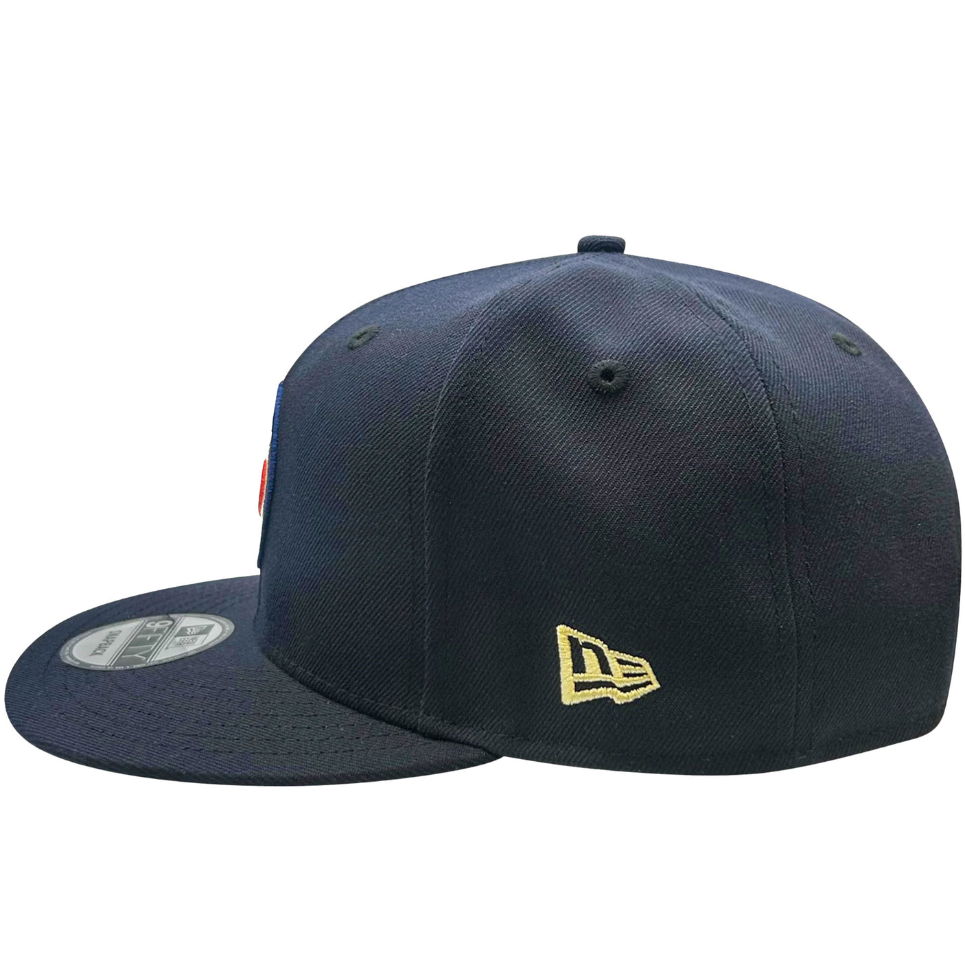 New Era Club America 9Fifty Snapback Cap Navy Side