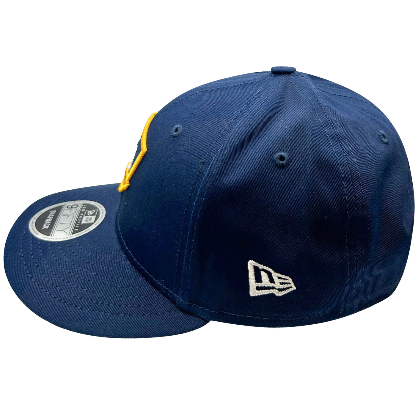 New Era LA Galaxy 2024/25 Snapback Hat Navy Side