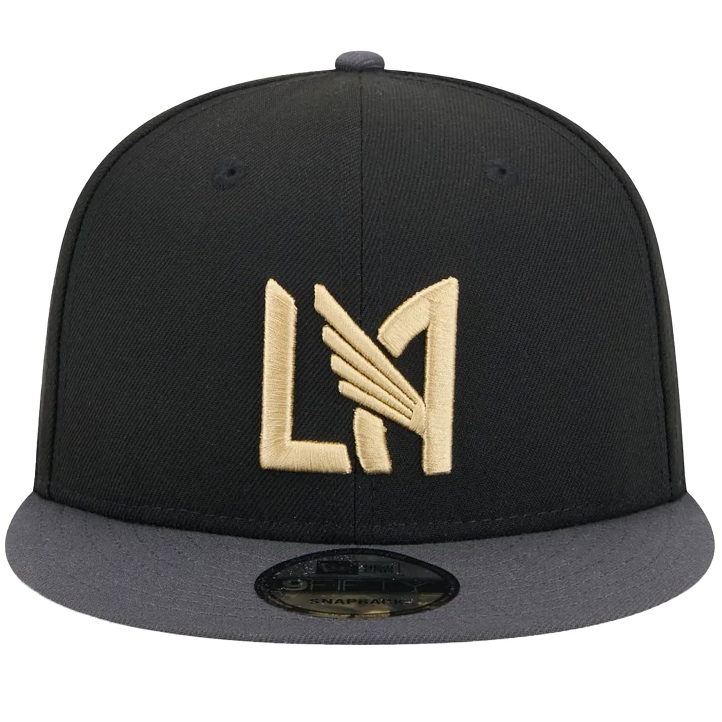 New Era LAFC 2024/25 Snapback Cap Black/Gold Front