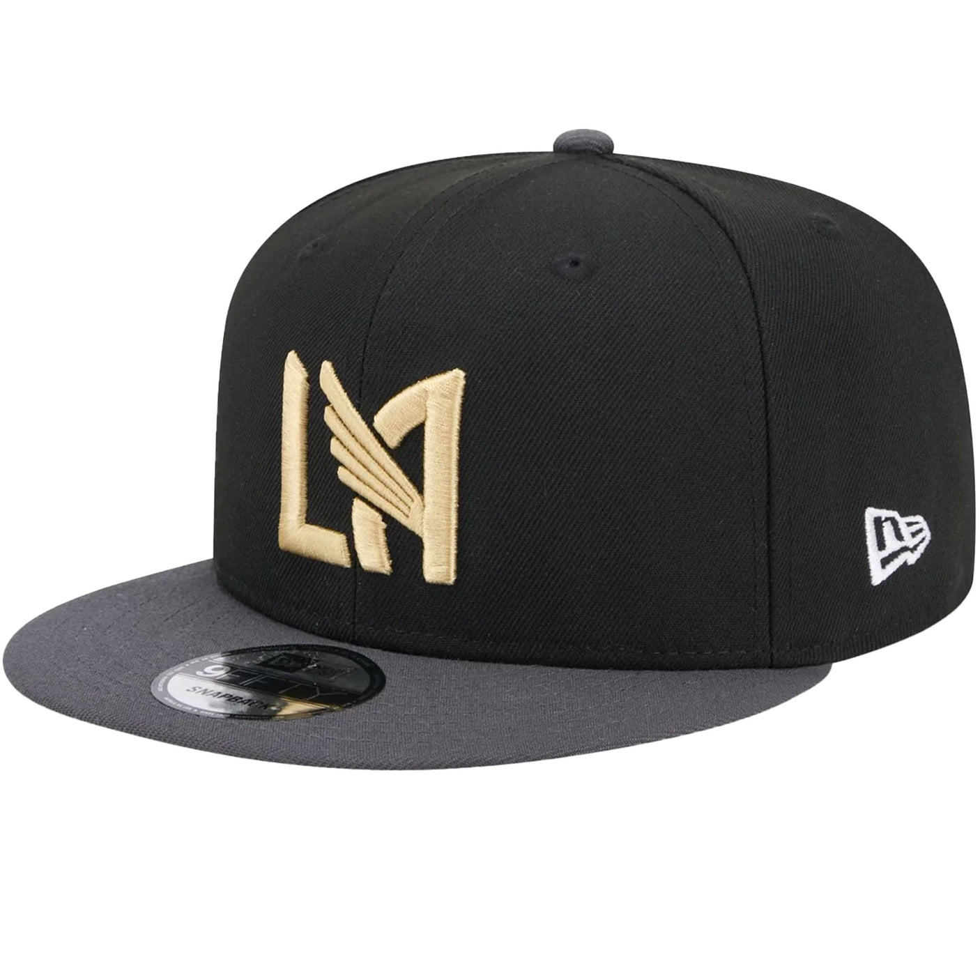 New Era LAFC 2024/25 Snapback Cap Black/Gold Side