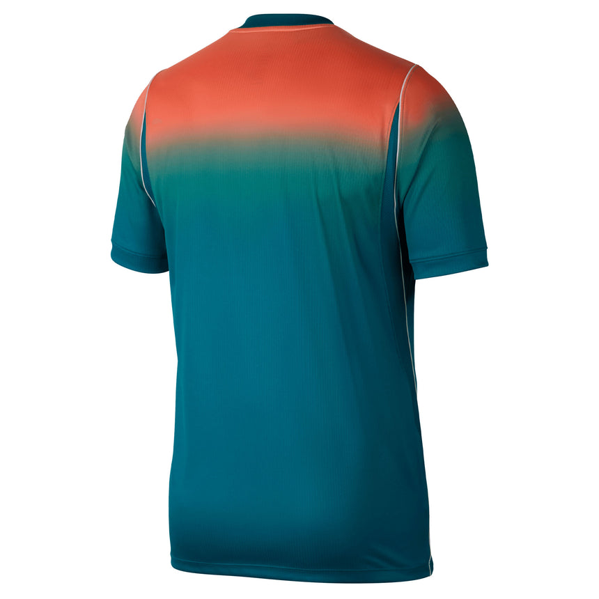 Nike Australia Men's Away Stadium 2026 Jersey Bright Spruce/Orange Pulse Back