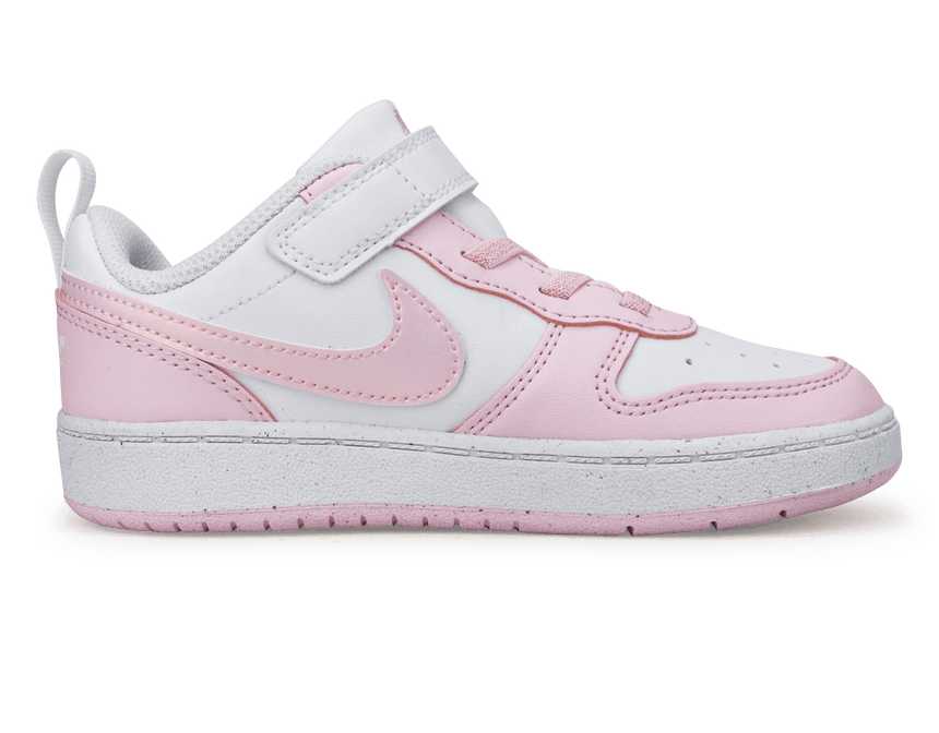 Nike Court Borough Low Recraft White/Pink Foam Side