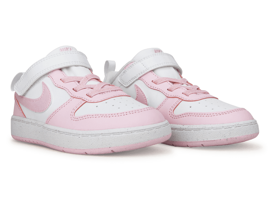 Nike Court Borough Low Recraft White/Pink Foam Together