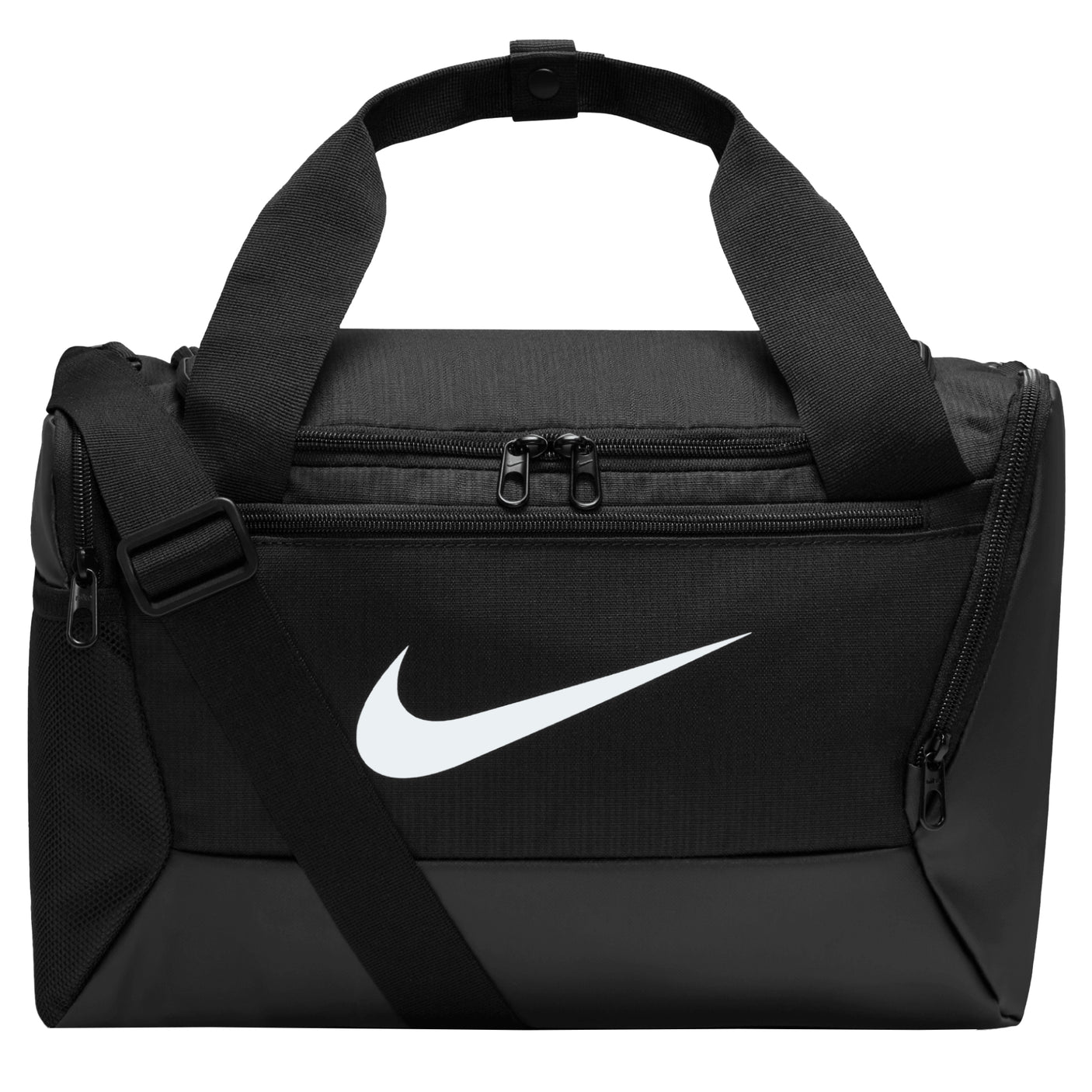 Nike Brasilia 9.5 Duffel Bag Black/White Front