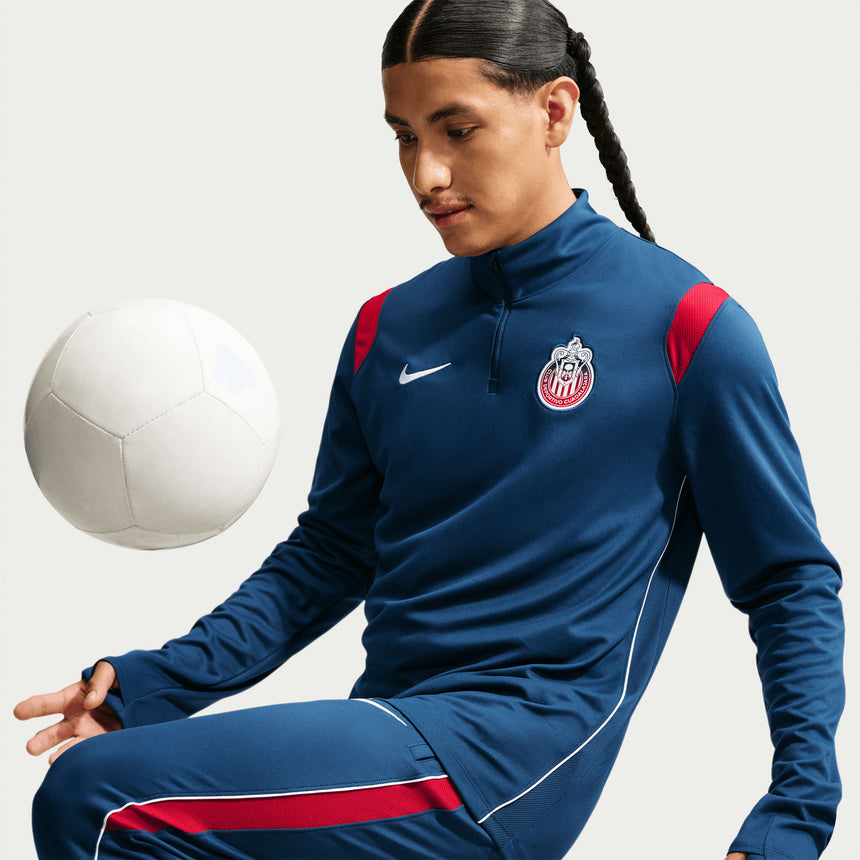 Nike Chivas De Guadalajara Men's 2026/27 Drill Top Blue Model
