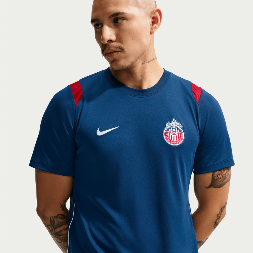 Nike Chivas De Guadalajara Men's 2026/27 Training Jersey Blue Model