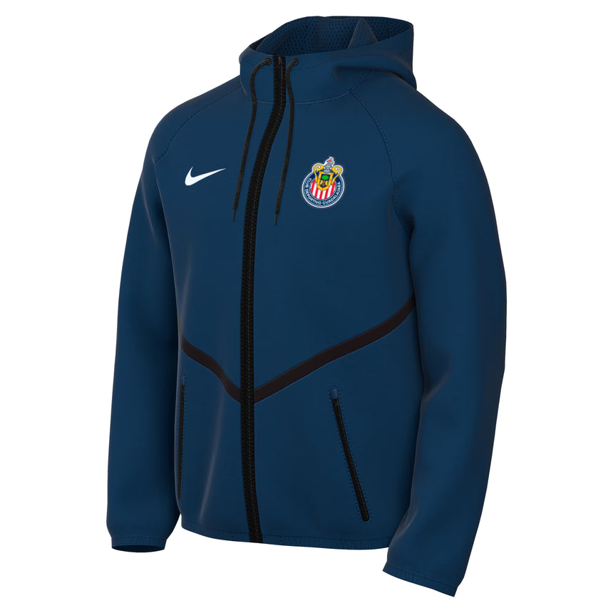 Nike Chivas De Guadalajara Men's Anthem 2026/27 Jacket Blue/Black Front
