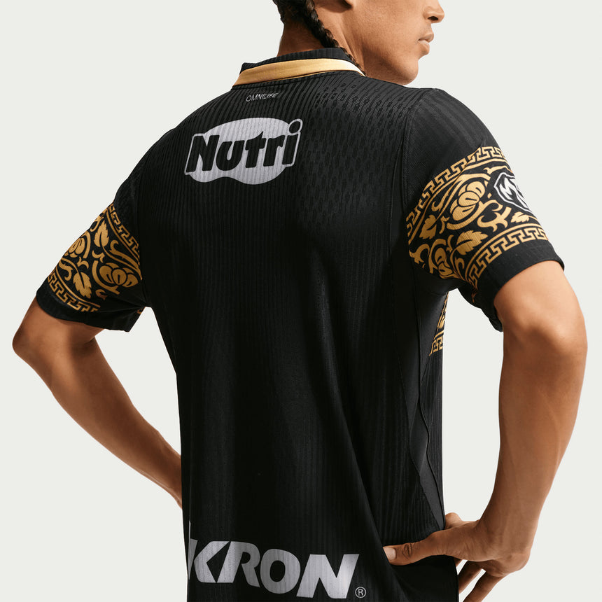 Nike Chivas De Guadalajara Men's Third Authentic 2026/27 Jersey Black/Gold Sleeve