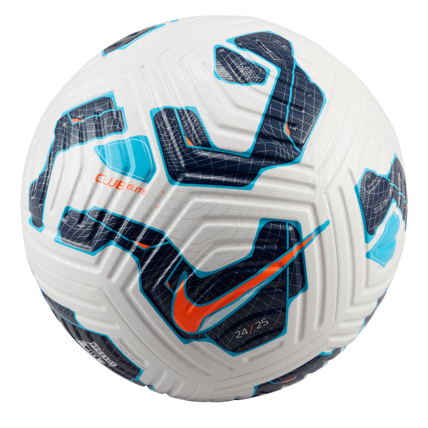 Nike Club Elite Ball White/Blackened Blue Front