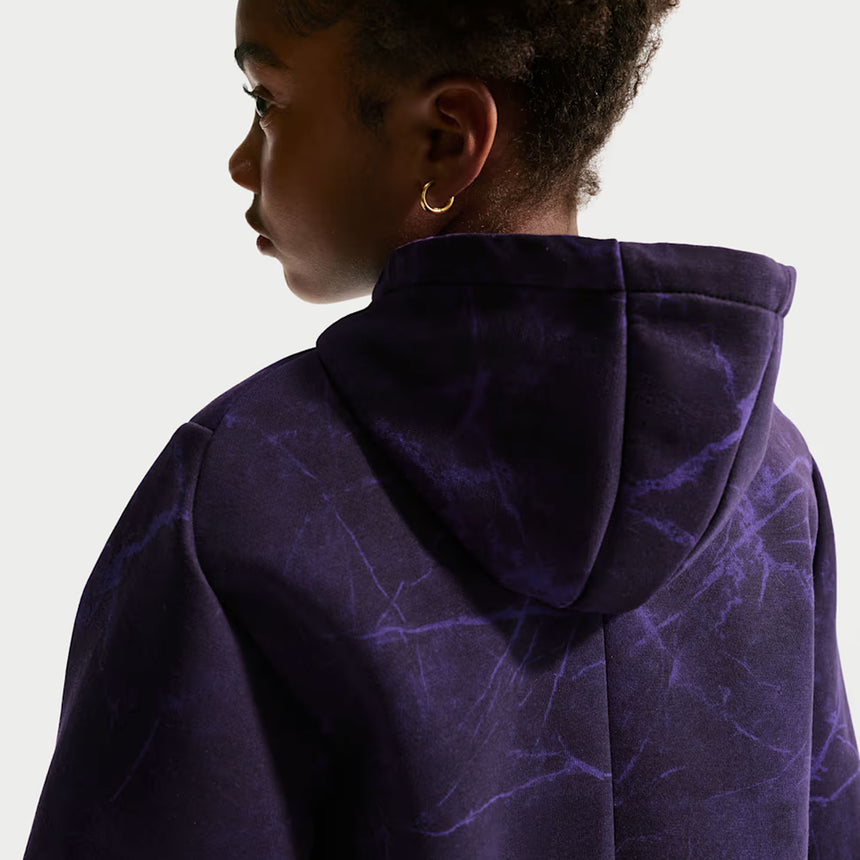 Nike FC Barcelona Kids Away Kobe Pullover Hoodie Purple Hoodie