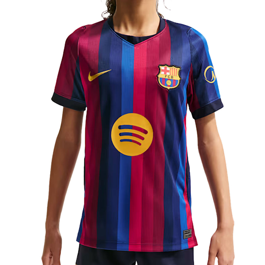 Nike FC Barcelona Kids Home Stadium 2026/27 Jersey Navy/Red Front