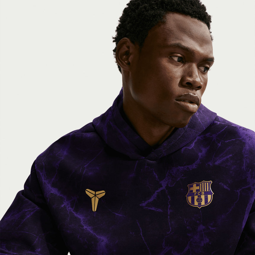 Nike FC Barcelona Men's Away 2026/27 Kobe Hoodie Purple Crest