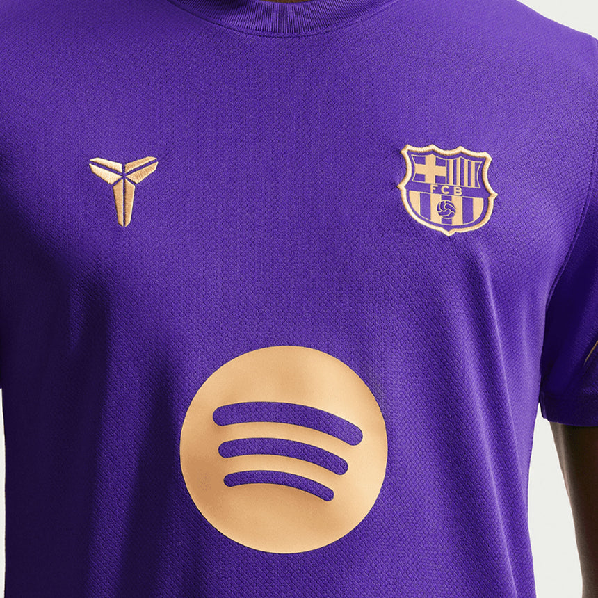Nike FC Barcelona Men's Away Kobe Strike 2026/27 Jersey Purple/Gold Crest