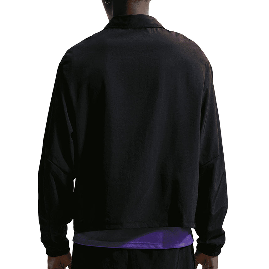 Nike FC Barcelona Men's Away Kobe Woven Jacket Black/Purple Back