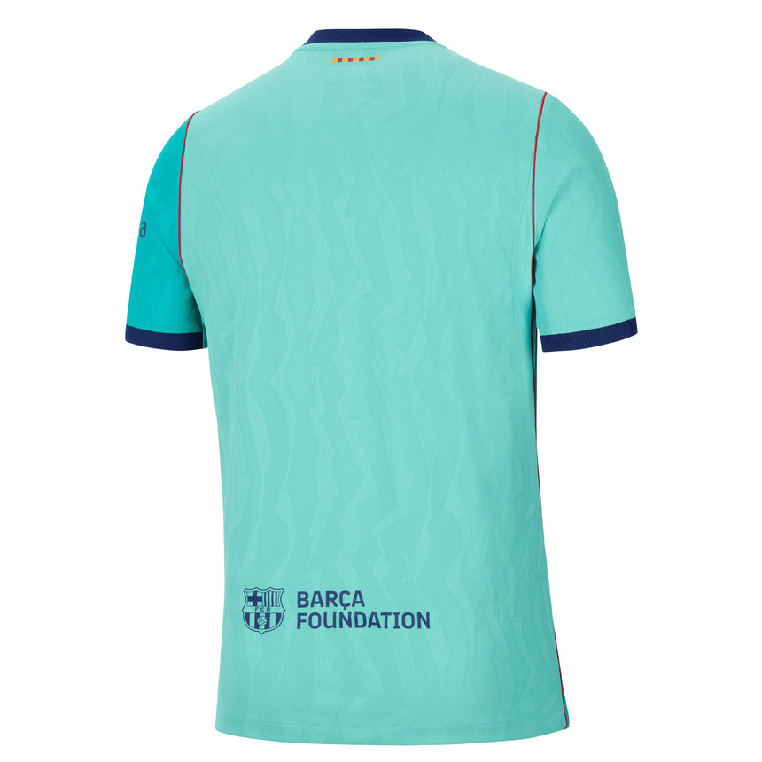 Nike FC Barcelona Men's Third Authentic 2026/27 Jersey Green Back