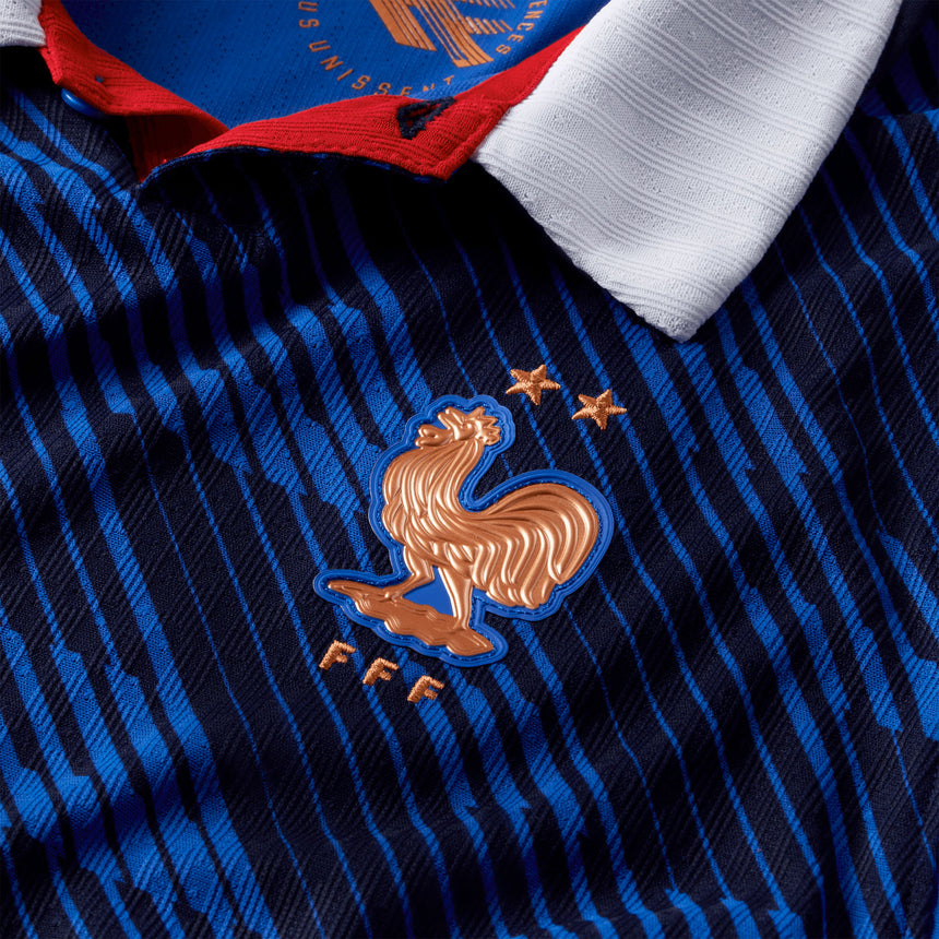Nike France Kids Home Aero-FIT 2026 Jersey Blue Crest