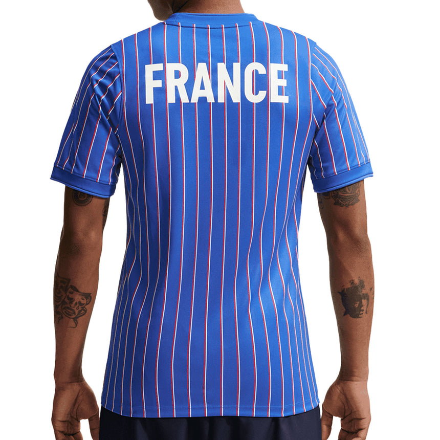 Nike France X Jacquemus Men's Pre-Match Jersey Blue Back