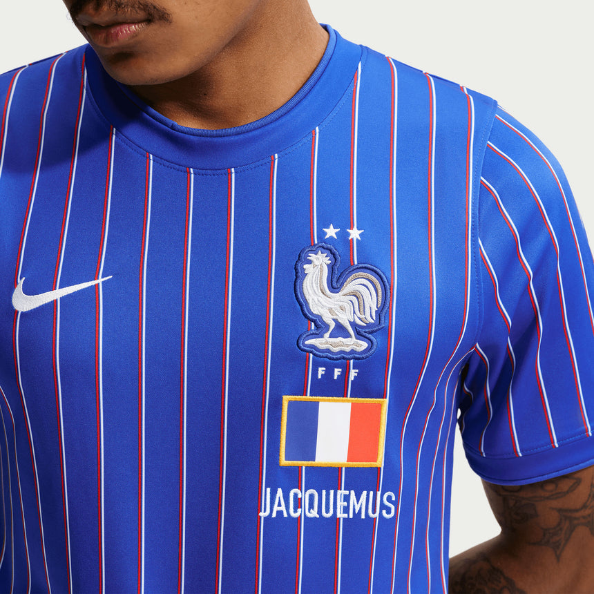 Nike France X Jacquemus Men's Pre-Match Jersey Blue Crest