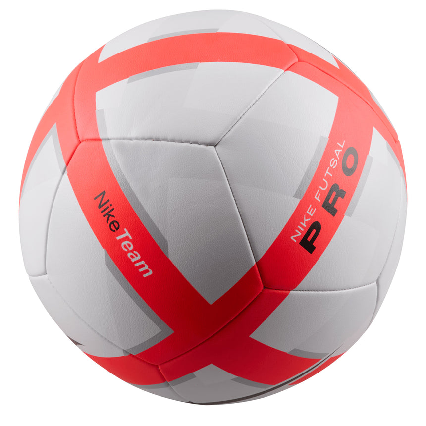 Nike Futsal Pro Team Ball White/Bright Crimson/Black Back