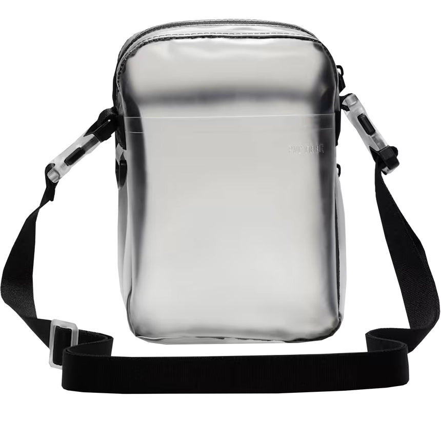 Nike Heritage Crystal Crossbody Bag (4L) Clear/Black Back